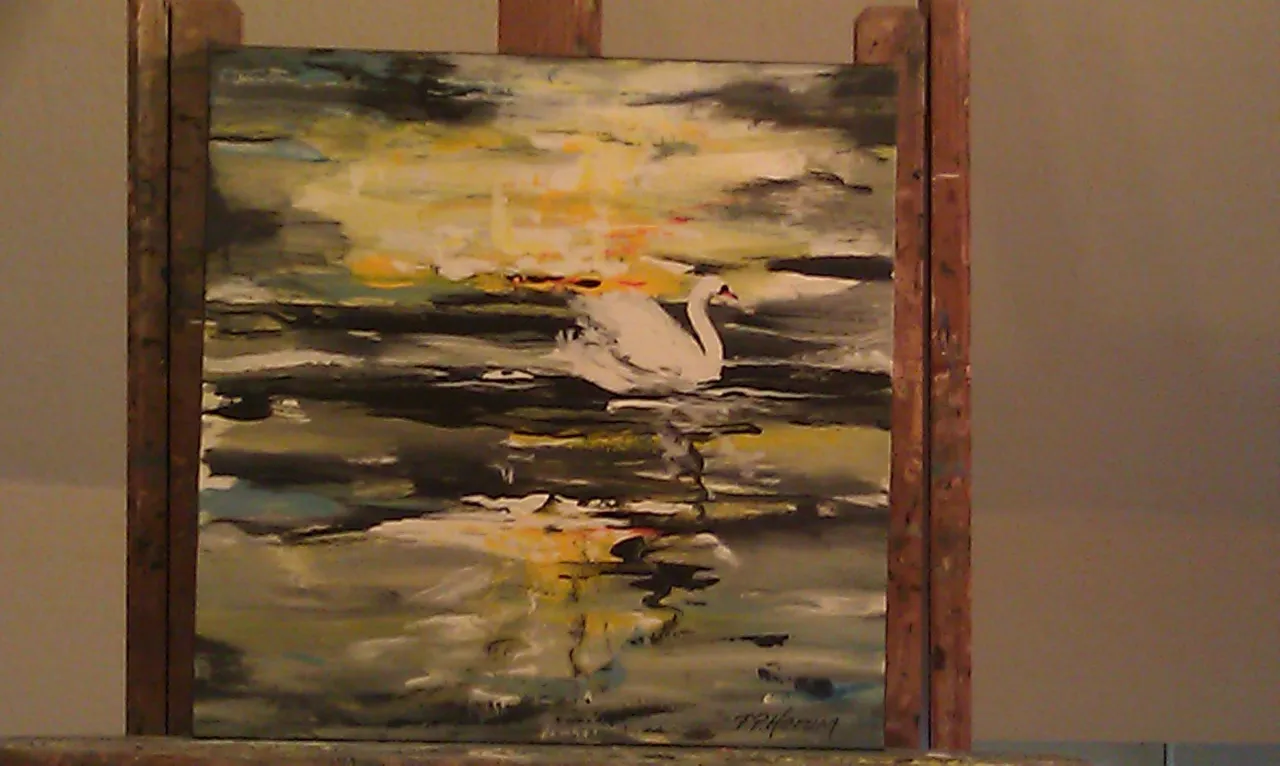 Maleri nr 47 40 cm X 40 cm